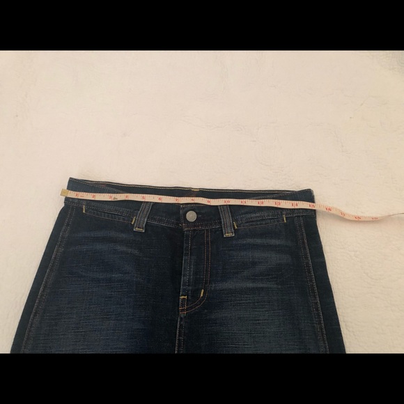 7 for all mankind Denim Split front Skirt - Picture 6 of 6